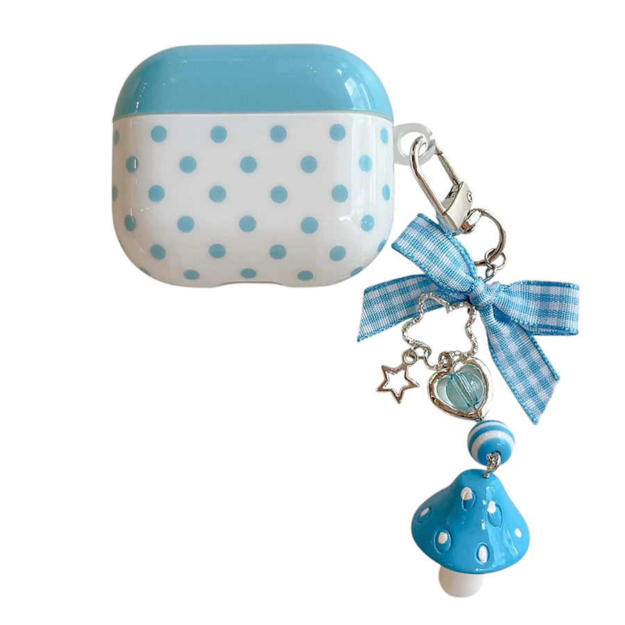 Boogzel Apparel Baby Blue Mushroom AirPods Case