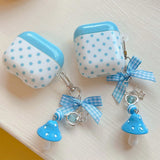 Boogzel Apparel Baby Blue Mushroom AirPods Case, view 2