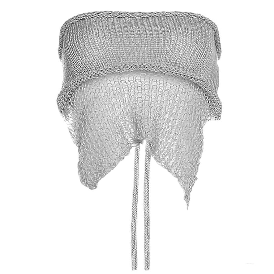 Boogzel Apparel Backless Crochet Tube Top