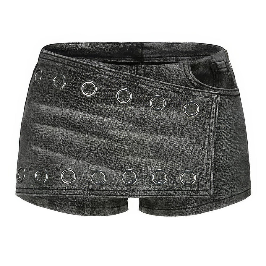 Boogzel Apparel Backstage Pass Grommet Mini Skort