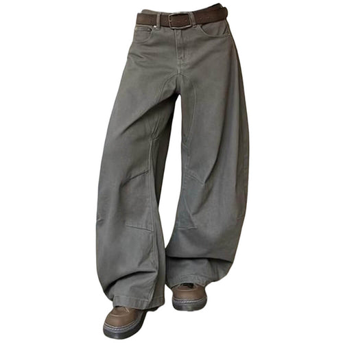 Boogzel Apparel Bad Habits Wide-Leg Jeans