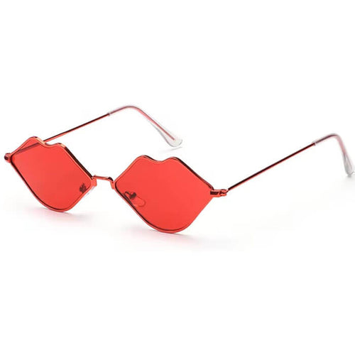 Boogzel Apparel Bad Kiss Lips Sunglasses