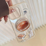 Boogzel Apparel Bagel Aesthetic iPhone Case, view 4
