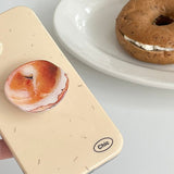Boogzel Apparel Bagel iPhone Case, view 2