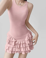 Boogzel Apparel Ballerina Capucina Ruffle Dress, view 2