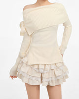 Boogzel Apparel Ballerina Core Ruffled Lace Skirt, view 2