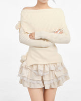 Boogzel Apparel Ballerina Core Ruffled Lace Skirt, view 3