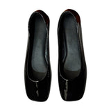 Boogzel Apparel Ballet Bae Square Toe Flats, view 3