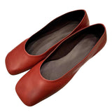 Boogzel Apparel Ballet Bae Square Toe Flats, view 4