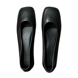 Boogzel Apparel Ballet Bae Square Toe Flats, view 5