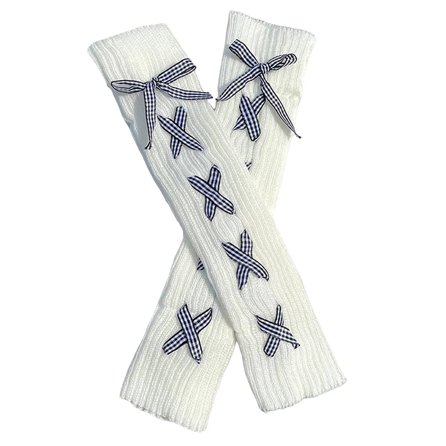 Boogzel Apparel Balletcore Ribbon Leg Warmers