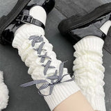 Boogzel Apparel Balletcore Ribbon Leg Warmers, view 3