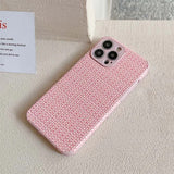 Boogzel Apparel Barbiecore Tweed IPhone Case, view 5