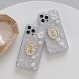 Boogzel Apparel Baroque Aesthetic iPhone Case, view 2