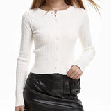 Boogzel Apparel Basic Things Ribbed Long Sleeve Top, view 3
