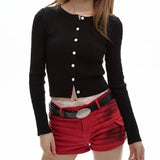 Boogzel Apparel Basic Things Ribbed Long Sleeve Top, view 6