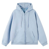 Boogzel Apparel Basic Things Zip-Up Hoodie, view 2