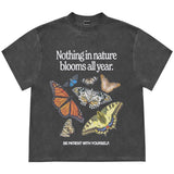 Boogzel Apparel Be Patient With Yourself Butterfly Tee, view 2