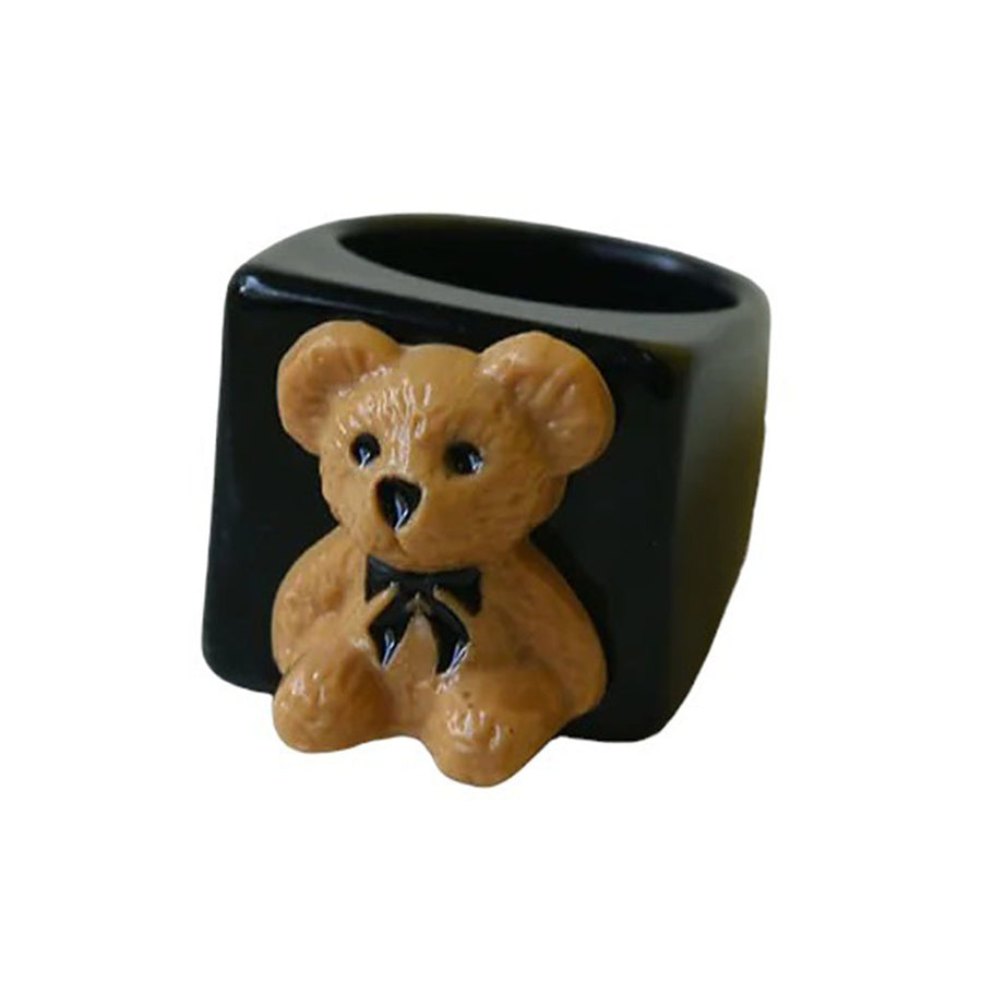 Boogzel Apparel Bear Chunky Ring