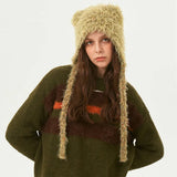 Boogzel Apparel Bear Ears Bonnet Hat, view 3