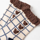 Boogzel Apparel Bear Plaid Socks, view 2