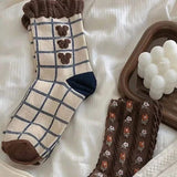 Boogzel Apparel Bear Plaid Socks, view 3