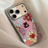 Boogzel Apparel Bear Rhinestones iPhone Case, view 2