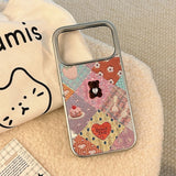 Boogzel Apparel Bear Rhinestones iPhone Case, view 4