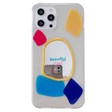 Boogzel Apparel Beautiful Girl Mirror iPhone Case, view 2