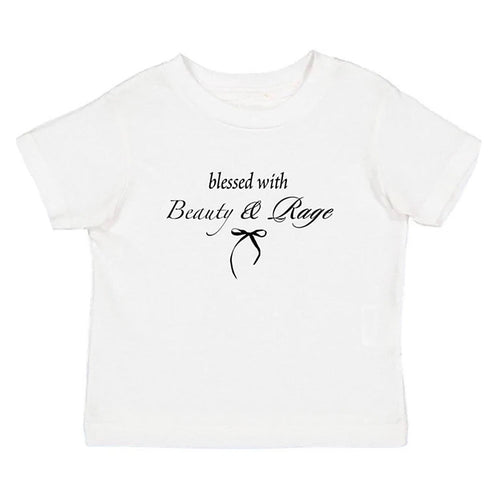 Boogzel Apparel Beauty & Rage Y2K Crop Tee