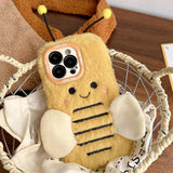 Boogzel Apparel Bee Fluffy iPhone Case, view 4