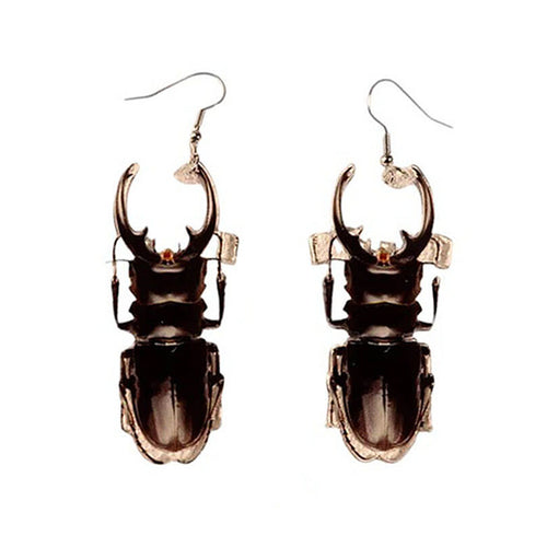 Boogzel Apparel Beetle Earrings