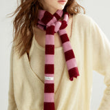Boogzel Apparel Berry Milkshake Stripe Scarf, view 5
