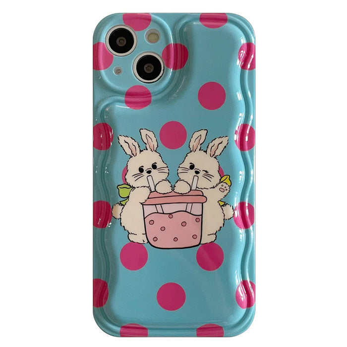 Boogzel Apparel Bestie Bunny iPhone Case
