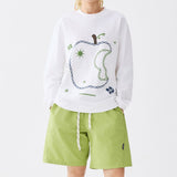Boogzel Apparel Big Apple Oversized Sweatshirt, view 5