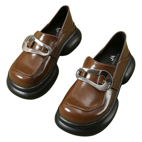 Boogzel Apparel Big Buckle Platform Boots