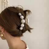 Boogzel Apparel Big Pearl Hair Claw, view 3