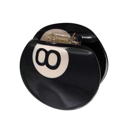 Boogzel Apparel Billiard 8 Ball Hair Clip