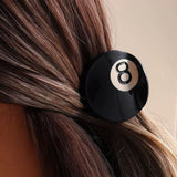 Boogzel Apparel Billiard 8 Ball Hair Clip, view 2