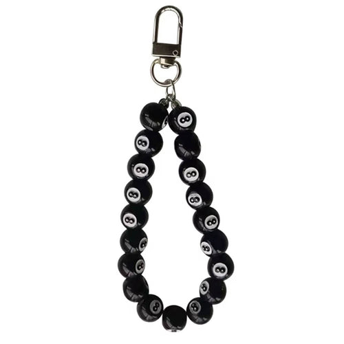 Boogzel Apparel Billiard 8 Ball Keychain