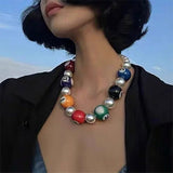 Boogzel Apparel Billiard Balls Necklace, view 2