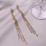 Boogzel Apparel Billion Dollars Dangle Drop Earrings, view 2