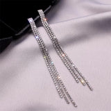 Boogzel Apparel Billion Dollars Dangle Drop Earrings, view 3