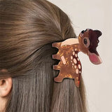 Boogzel Apparel Bimbo Fawn Hair Claw, view 2