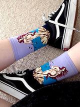 Boogzel Apparel Birth of Venus Botticelli Socks, view 2