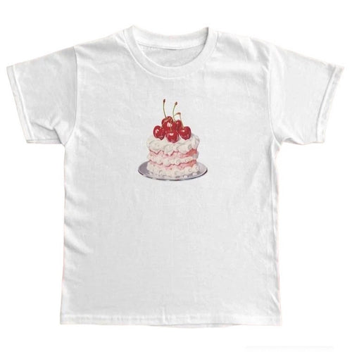 Boogzel Apparel Birthday Cake Graphic Tee