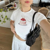 Boogzel Apparel Birthday Cake Graphic Tee, view 2