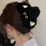 Boogzel Apparel Black Cat Hair Claw, view 2