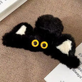 Boogzel Apparel Black Cat Hair Claw, view 4