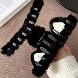 Boogzel Apparel Black Cat Hair Claw, view 5